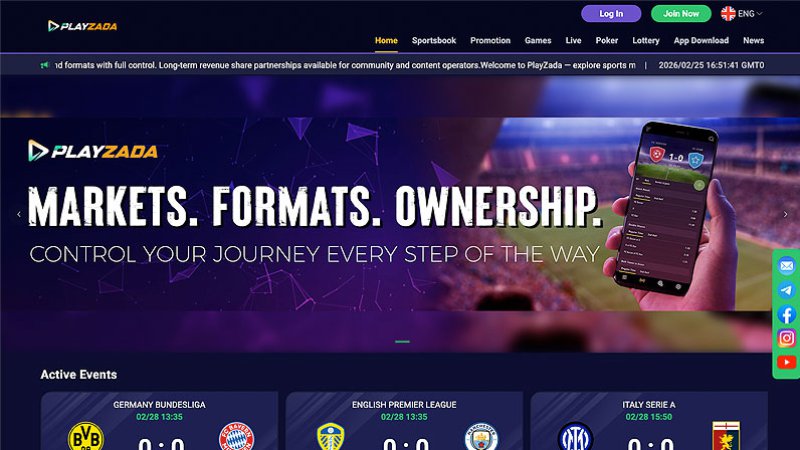 Playzada App View